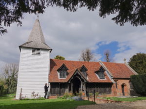 Den delvis bevarade stavkyrkan