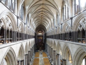 Sett från väst mot öst